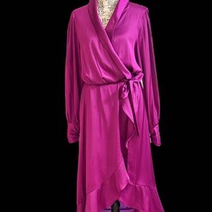 White House Black Market Vibrant Pink Dress